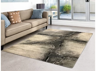 Koberec Ibiza 120x170 cm, béžová mramorová optika