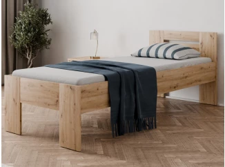 Posteľ Osaka 80x200 cm, dub artisan