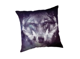 Obliečka na vankúš Blue Wolf, 45x45 cm