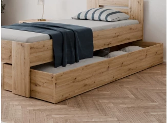 Úložná zásuvka pod posteľ Osaka, dub artisan