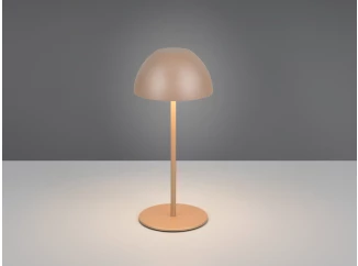 Nabíjacia LED stolná lampička Ortiz, coffee