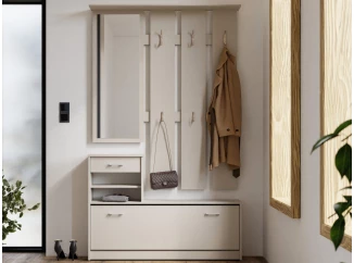 Predsieňová stena Vincent, béžová kašmír