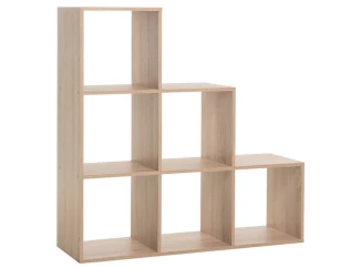 Regál so 6 priehradkami Udine, dub sonoma