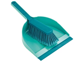 Zmetáčik s lopatkou Leifheit Classic, tyrkysový