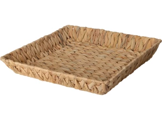 Pletený košík 34x34 cm, vodný hyacint