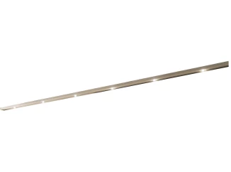 Horná lišta s osvetlením k šatníkovej skrini Brüssel 250 cm, kamenný dub