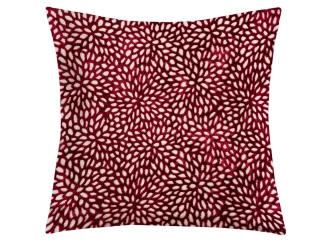 Dekoračný vankúš Maria 45x45 cm, červený