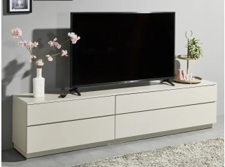 Široká TV skrinka Vince, béžová kašmír