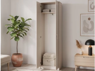 Šatníková skriňa Vincent, béžová kašmír