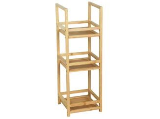 Regál s 3 priehradkami Tadeas, bambus