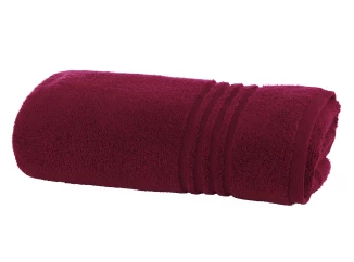 Froté uterák Kira 50x100 cm, bordeaux