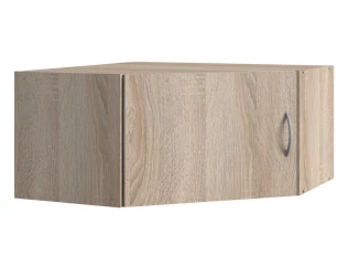 Rohový skriňový nadstavec Multiraum, 80 cm, dub sonoma