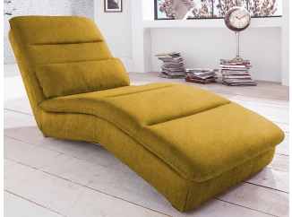 Relaxačné leždlo Yankee, žltá látka