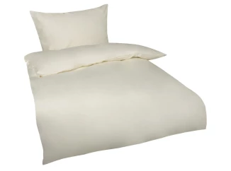 Obliečky Satin, krémové