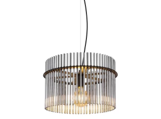 Luster Gorley 40 cm, sklenené tyčinky