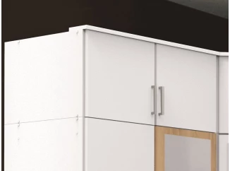 Skriňový nadstavec Click, 91 cm, biely