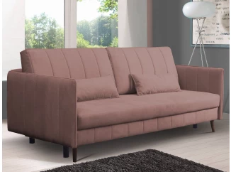 Rozkladacia pohovka Vannes, staroružová látka