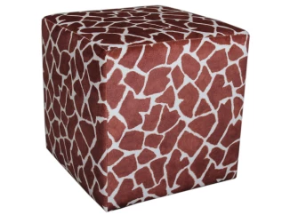 Taburet Bali, vzor žirafa