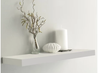 Polica na stenu Shelvy 60 cm, biela
