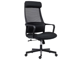 Kancelárske kreslo Melokea, čierna látka