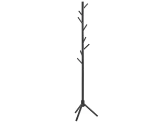 Stojací vešiak Nora, čierny