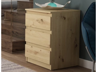 Skrinka/vysoký nočný stolík Carlos 403S, dub artisan