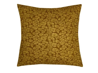 Dekoračný vankúš Sandra 43x43 cm, žakárový žltý