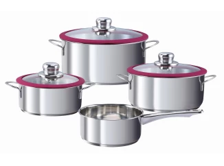 Sada hrncov (7 dielov) Berry, vínová