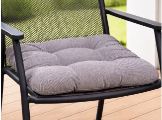 Záhradný polster Luxor 40x40 cm, antracitový