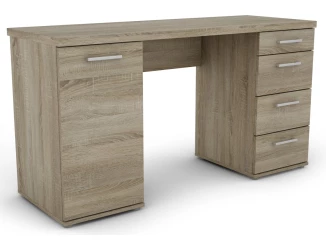 Písací stôl Walter, dub sonoma