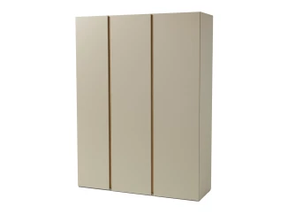 Šatníková skriňa Lucky, 145 cm, eukalyptovo zelená/baltský dub