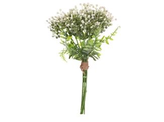 Umelá kytica Bobuľa 31 cm, biela