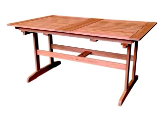 Záhradný rozkladací stôl Four Season 150x90 cm, tropické drevo