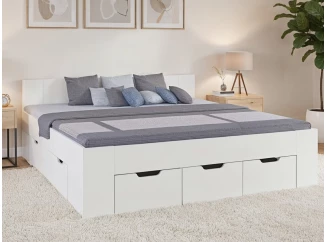 Posteĺ Astral 160x200 cm, biela