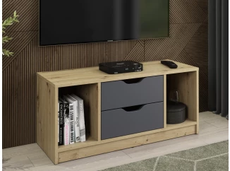 TV stolík Sten 100 cm, dub artisan/grafit