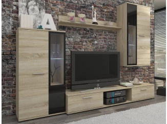 Obývacia stena Samsa, dub sonoma