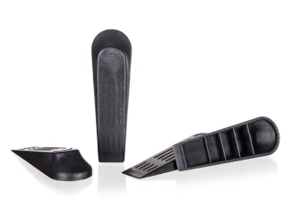 Súprava dverných zarážok 4 ks, čierne