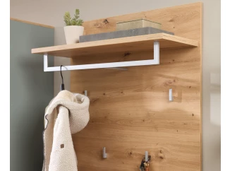 Predsieňový šatníkový panel Bari, dub artisan