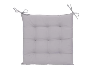 Podsedák na stoličky Nils 40x40 cm, strieborný