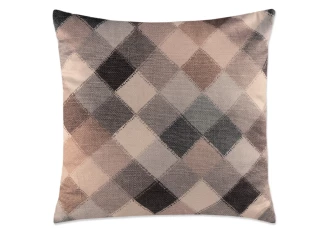 Dekoračný vankúš Monika 45x45 cm, hnedý