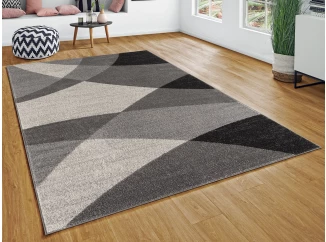 Koberec Thales 80x140 cm, šedá abstrakcia