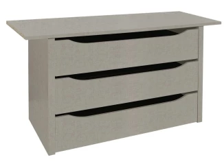 Vnútrný 3-zásuvkový element do šatníkovej skrine šírka 111 cm