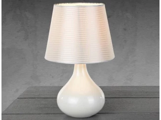 Stolná lampa Freedom, biela