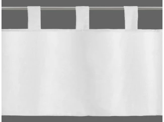 Bistro záves Alster 140x50 cm, biely