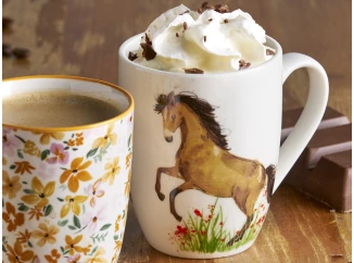 Hrnček Akvarelový kôň, 350 ml