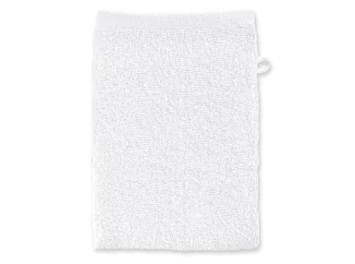 Hubka na umývanie California 15x21 cm, biele froté