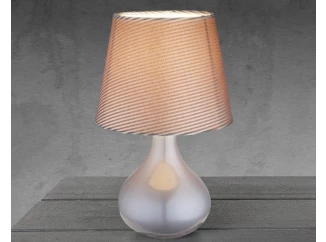 Stolná lampa Freedom, šedá