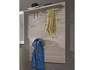 Vešiakový panel Funny, dub strieborný