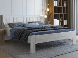 Posteľ Berta 180x200 cm, bielený buk