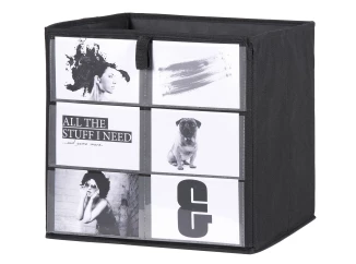 Úložný box s kapsičkami na fotky Fotobox